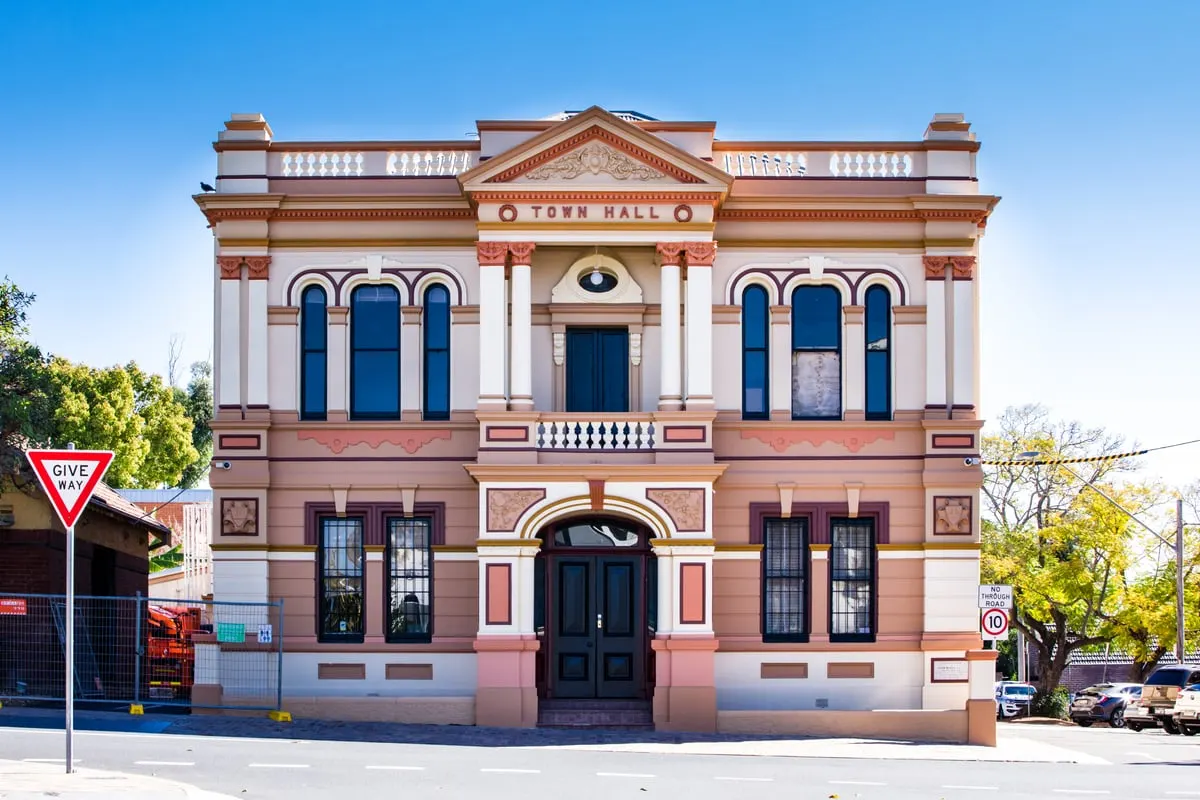 Heritage Exterior — Granville Town Hall, Luxury Design Painting