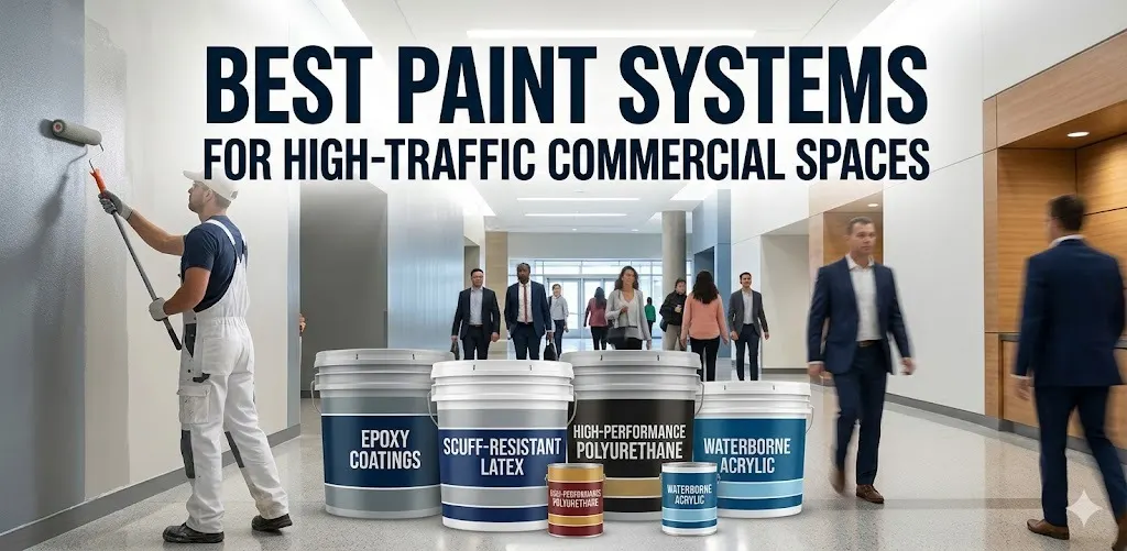 Best Paint Systems for High-Traffic Commercial Spaces