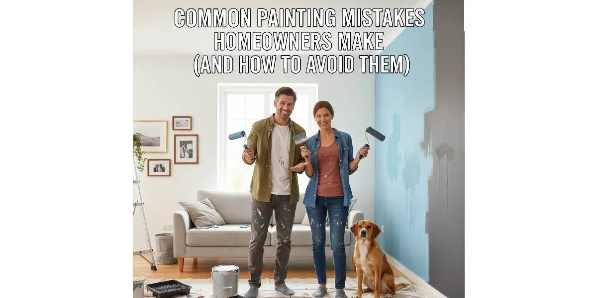 Common Painting Mistakes Homeowners Make (And How to Avoid Them)