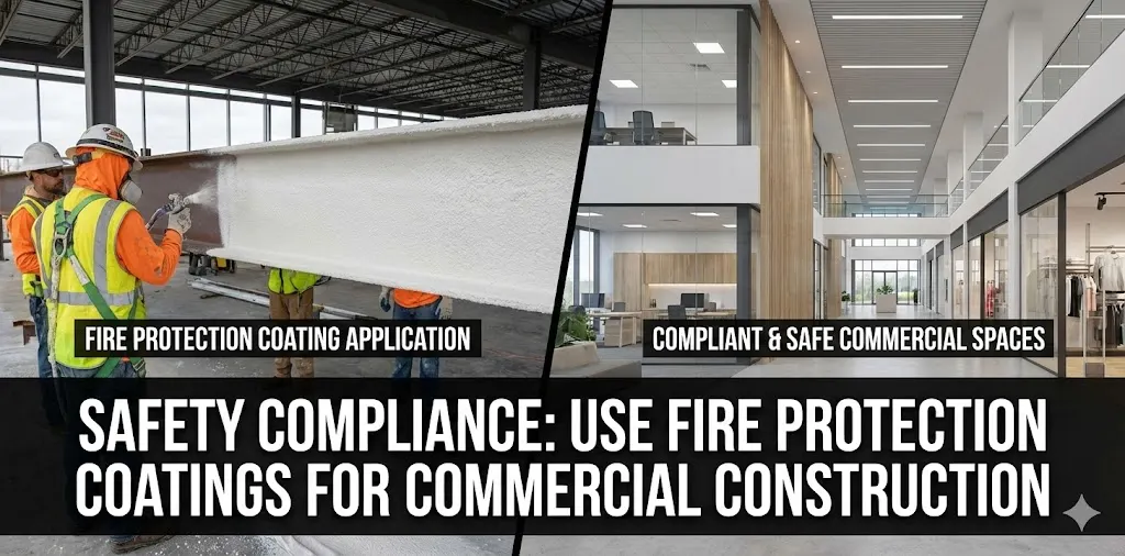 Safety Compliance: Use Fire Protection Coatings For Commercial Construction