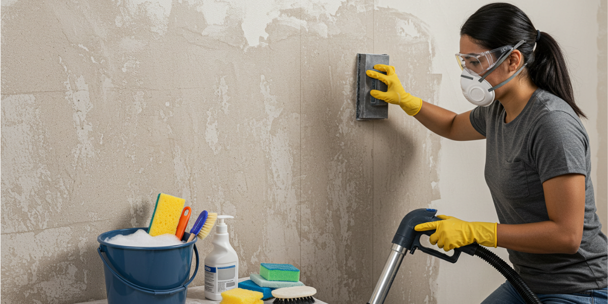 Cleaning and Sanding